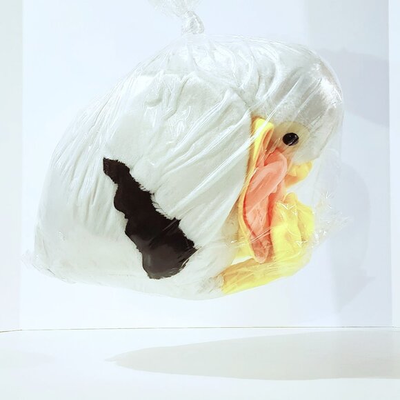 New Amuse Amufun Rare  Pelican While Plush 62cm Toreba Japan - Picture 3 of 3